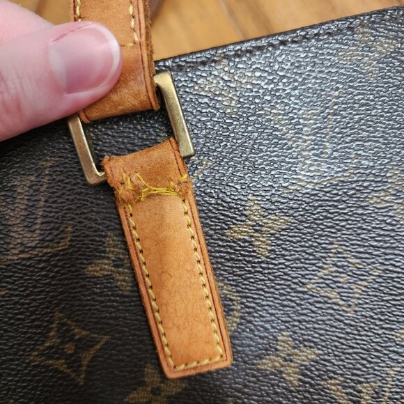 Louis Vuitton Dark Brown Monogram Tote - Picture 7 of 16